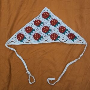 Crochet Strawberry Festival Outfit
